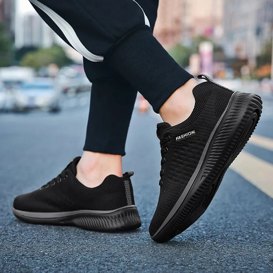 DANA - Unisex Lichtgewicht Gebreide Ademende en Slijtvaste Hardloopschoenen