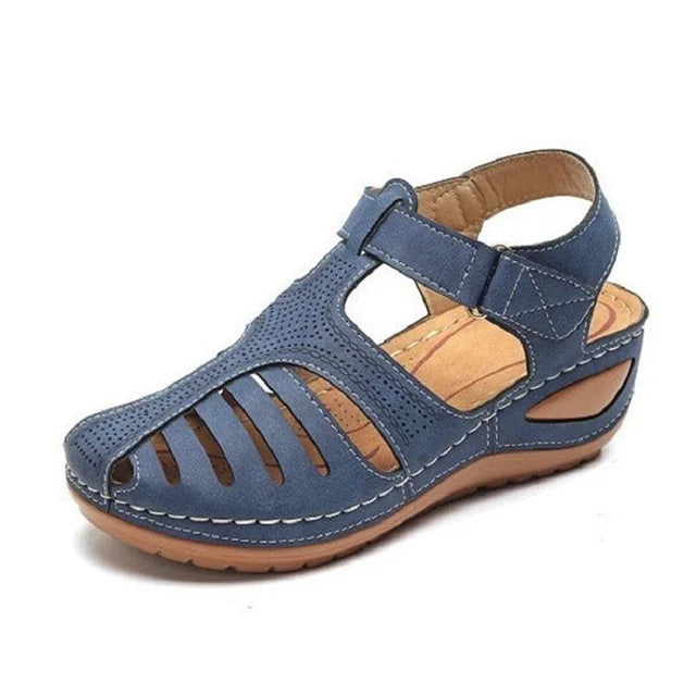 FLEUR - Orthopedische sandalen met sleehak voor dames