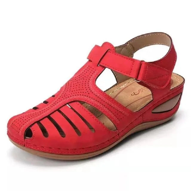 FLEUR - Orthopedische sandalen met sleehak voor dames
