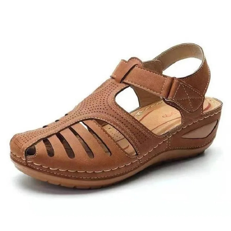 FLEUR - Orthopedische sandalen met sleehak voor dames