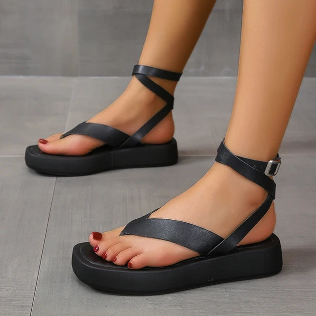 AGATHA - Gladiatorsandalen in grote maten voor dames