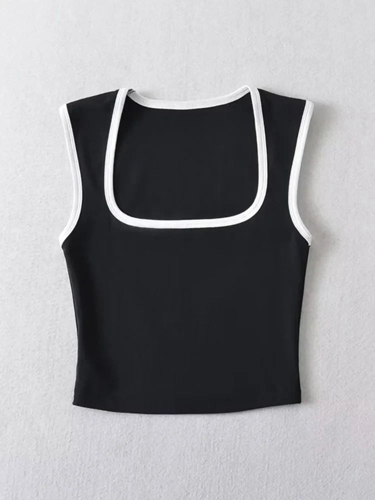 ARIA - Streetwear Mouwloos Crop Top