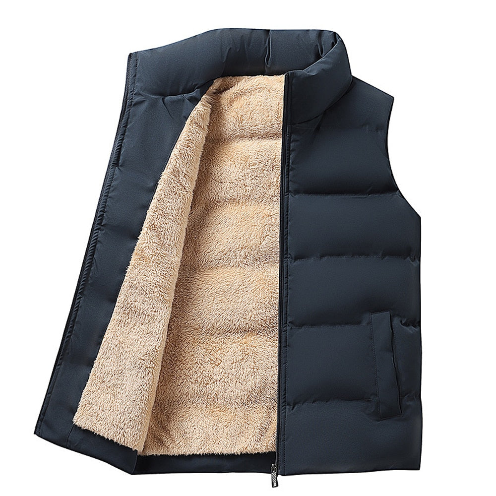HENRIK - Heren bodywarmer met fleece voering