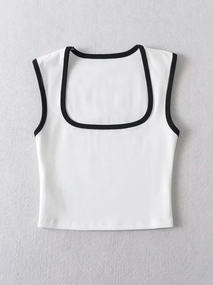 ARIA - Streetwear Mouwloos Crop Top