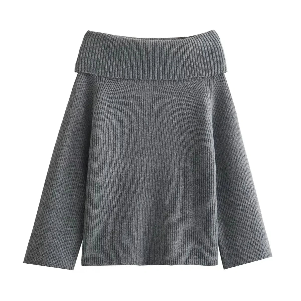 LEDA - Off-Shoulder Gebreide Trui