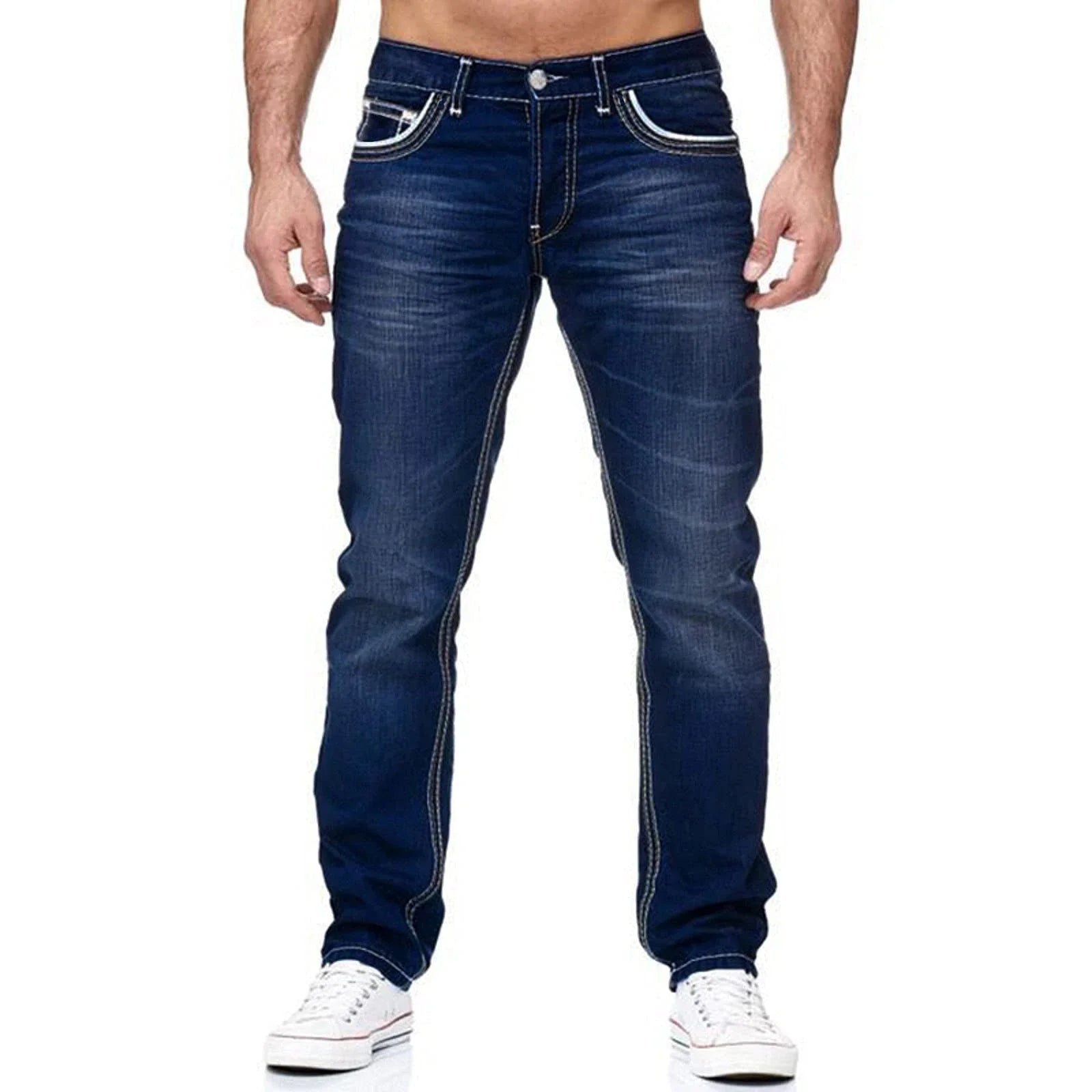ZORAN - Heren Casual Denim Broeken