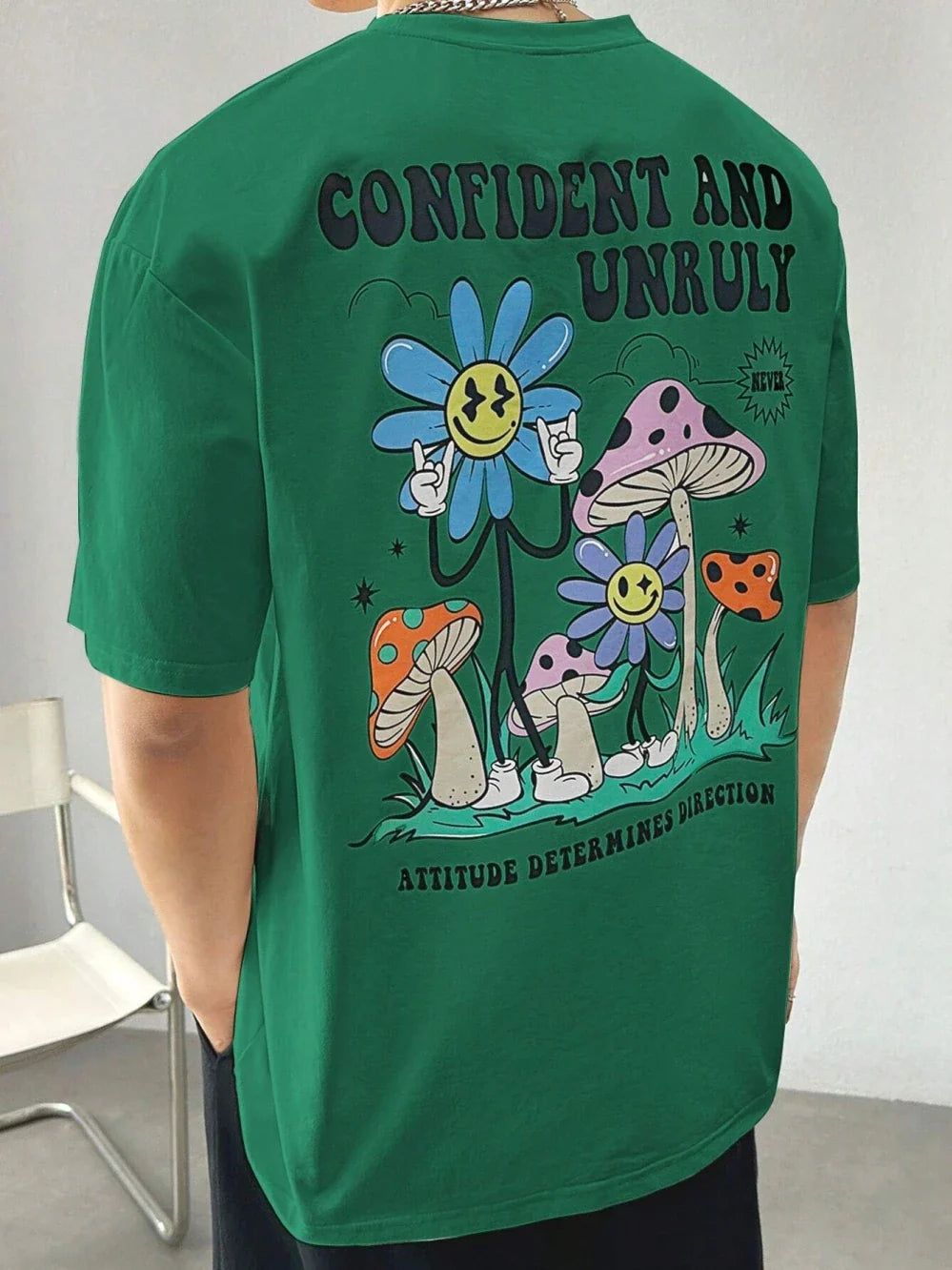 ULRICH - Casual Heren T-shirt met Losse Pasvorm