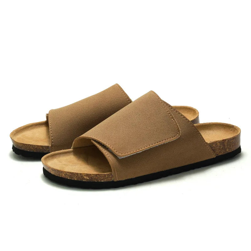 REMY - Heren Trendy Kurk Pantoffels