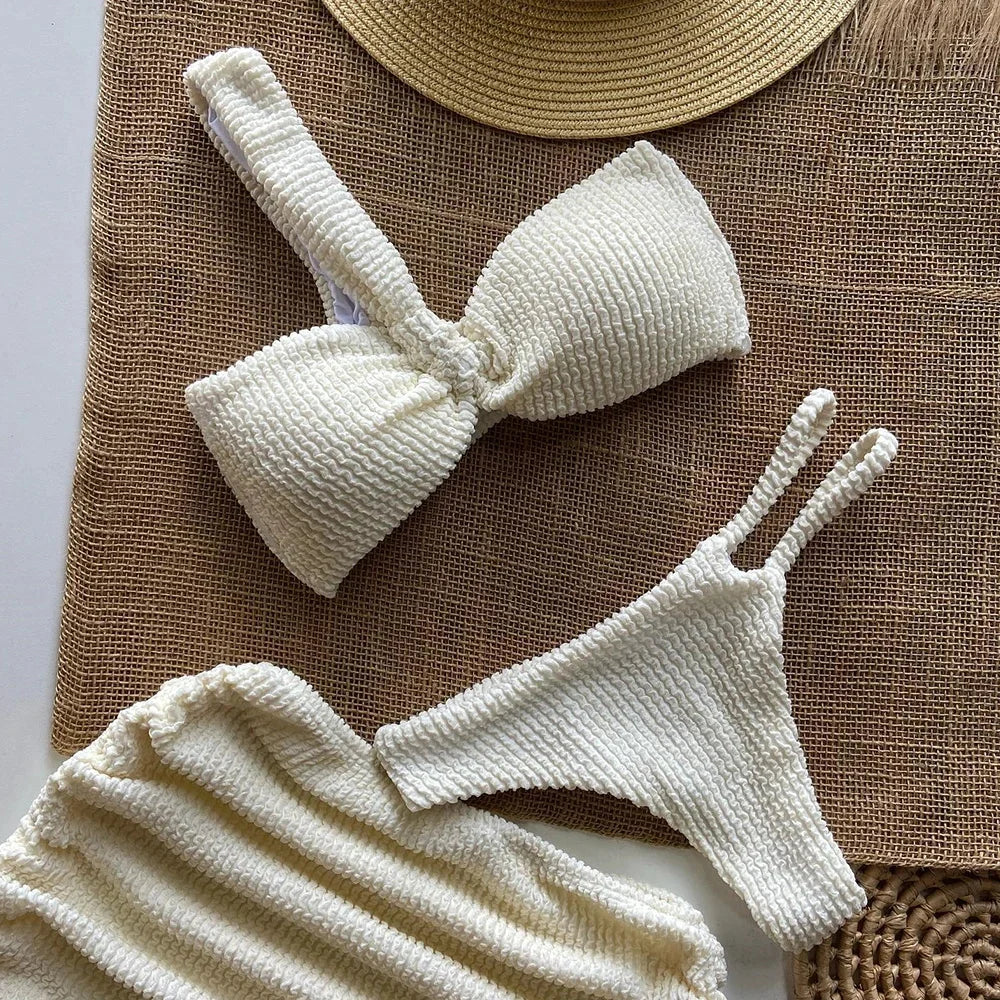 SOPHIE - Sexy Driedelig Bikini-Set