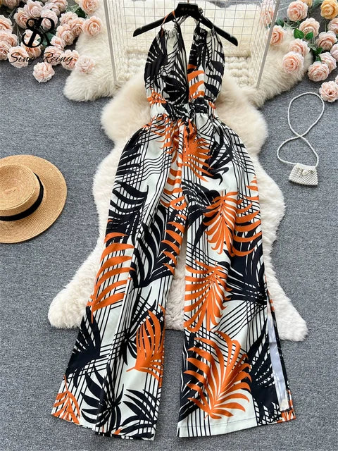 MARIA - Bohemian Bedrukte Jumpsuit
