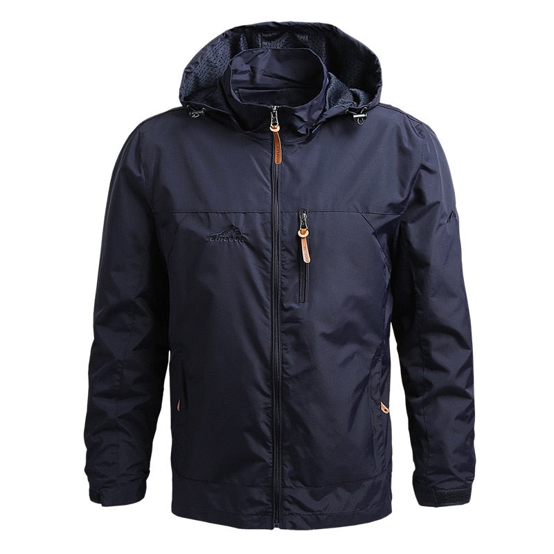 LUDWIG - Heren Tactische Waterdichte Jas met Capuchon - Outdoor herenjas