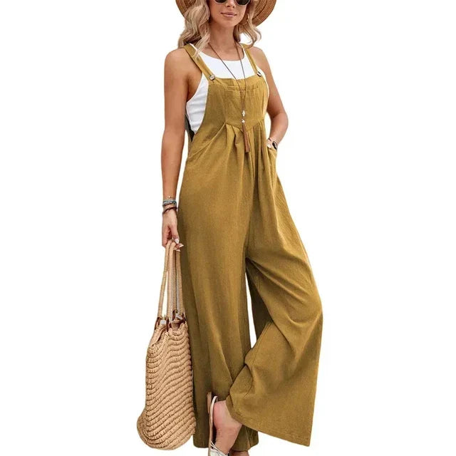 CARMEN - Stijlvolle Baggy Tuinbroek Jumpsuit