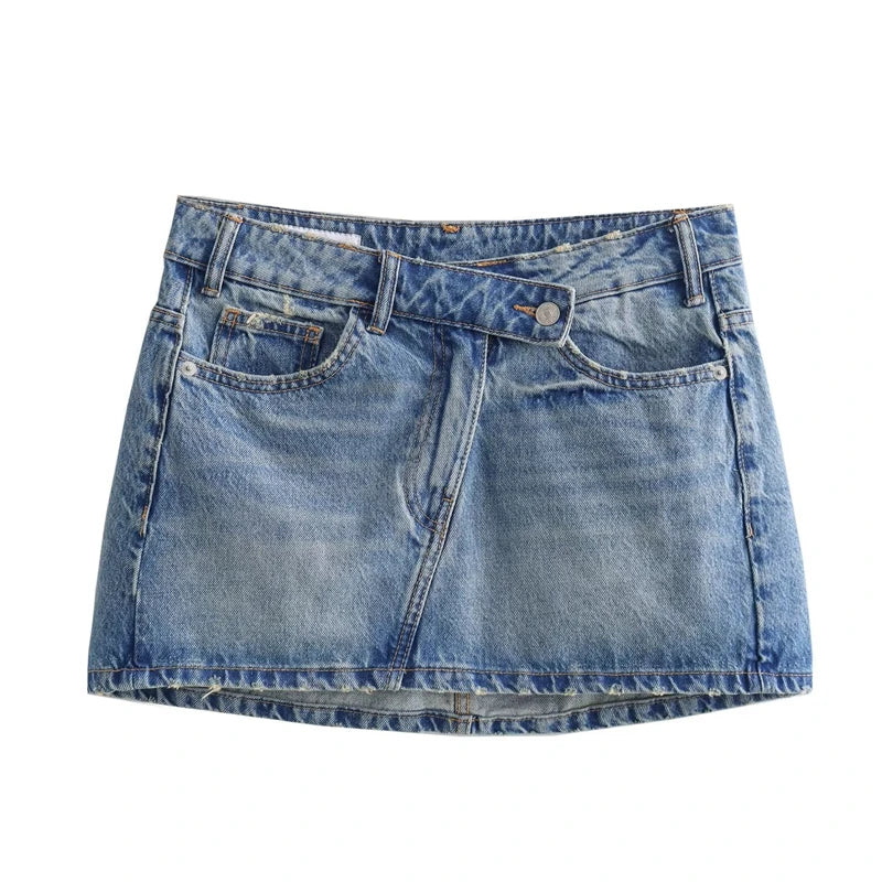 IOLANTHE - Stijlvolle Denim Minirokken