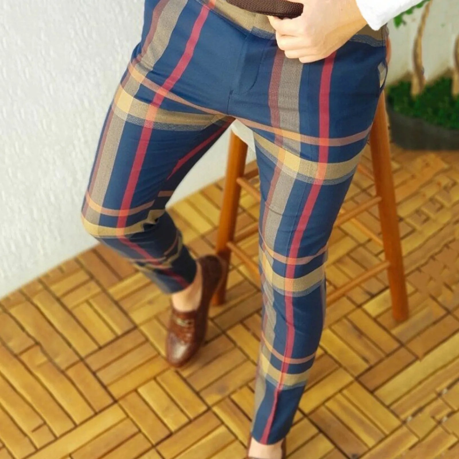 BENCE - Stijlvolle Stretch Fit Pak Broek