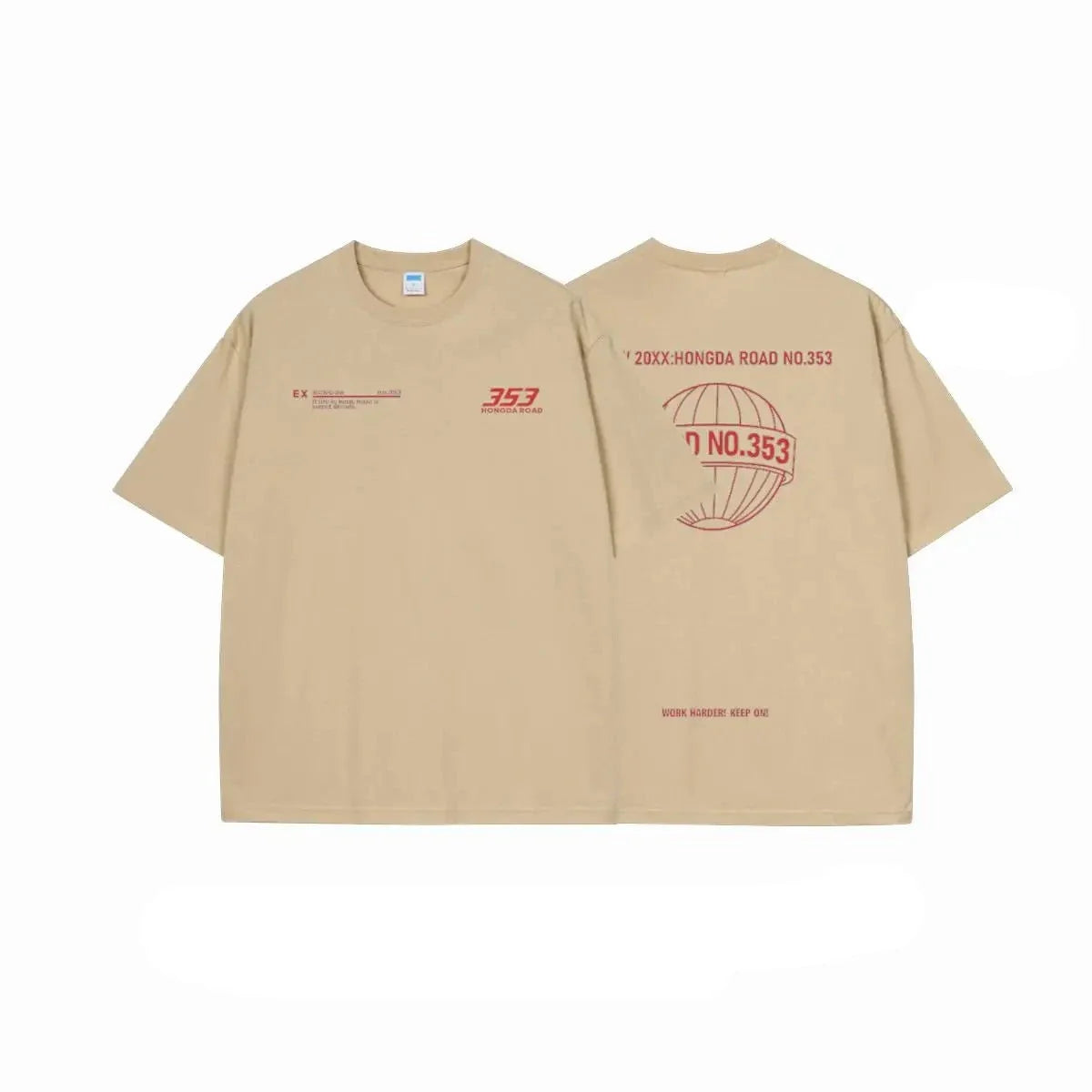 RASMUS - Casual Bedrukt T-shirt voor Heren