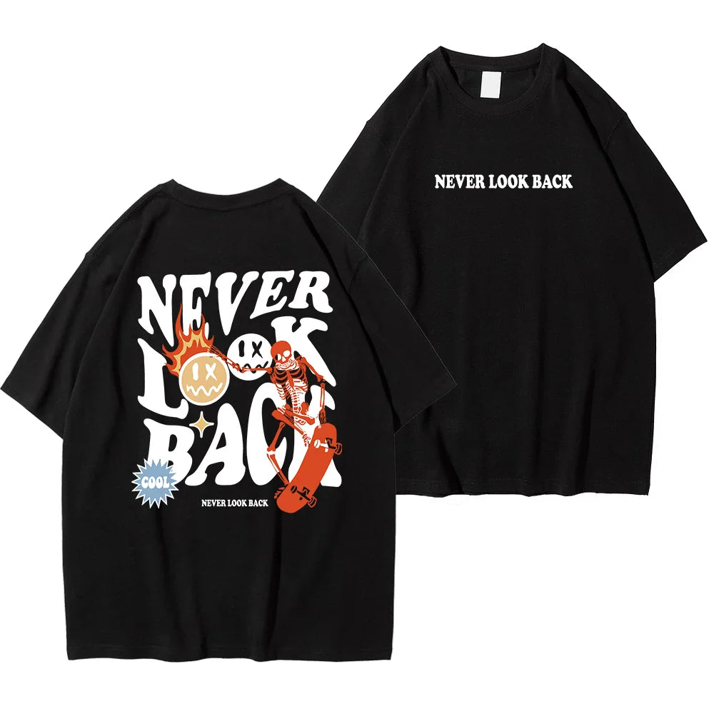 PAL - Bedrukt Katoenen T-shirt voor Heren