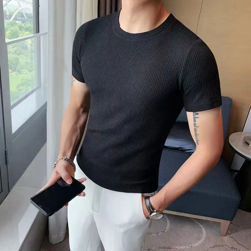 DIEGO - Modieus Gestreept T-Shirt