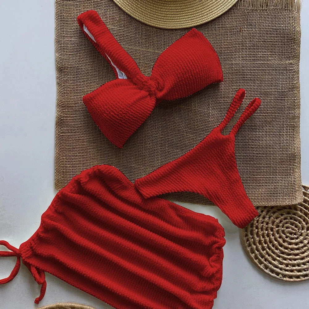 SOPHIE - Sexy Driedelig Bikini-Set