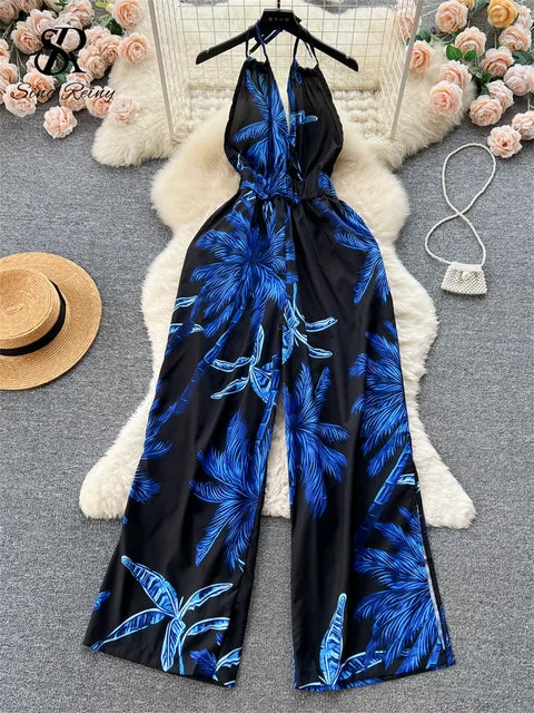 MARIA - Bohemian Bedrukte Jumpsuit