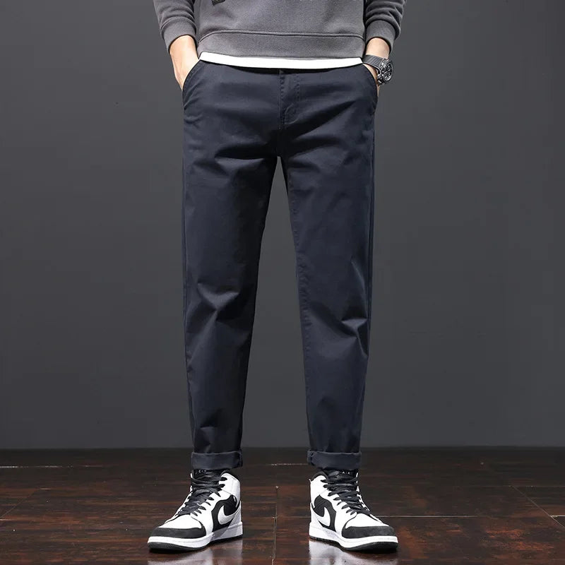 MANTAS - Comfortabele Stretch-Katoenen Broek