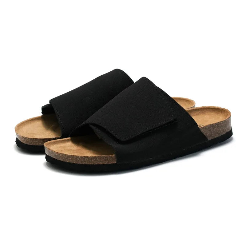 LUCIEN - Heren Trendy Kurk Pantoffels