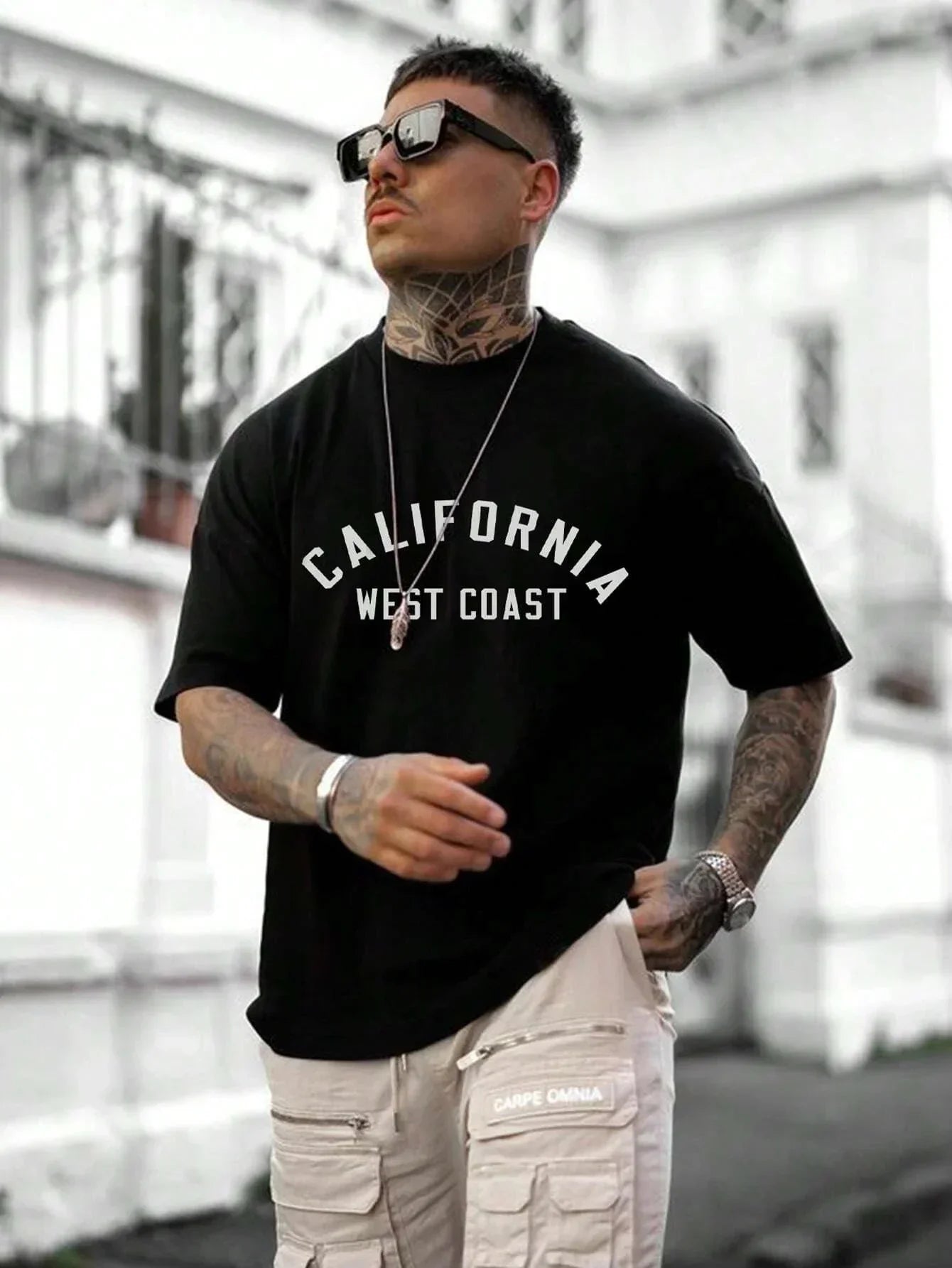 PHILIP - Casual, loszittend Street T-shirt