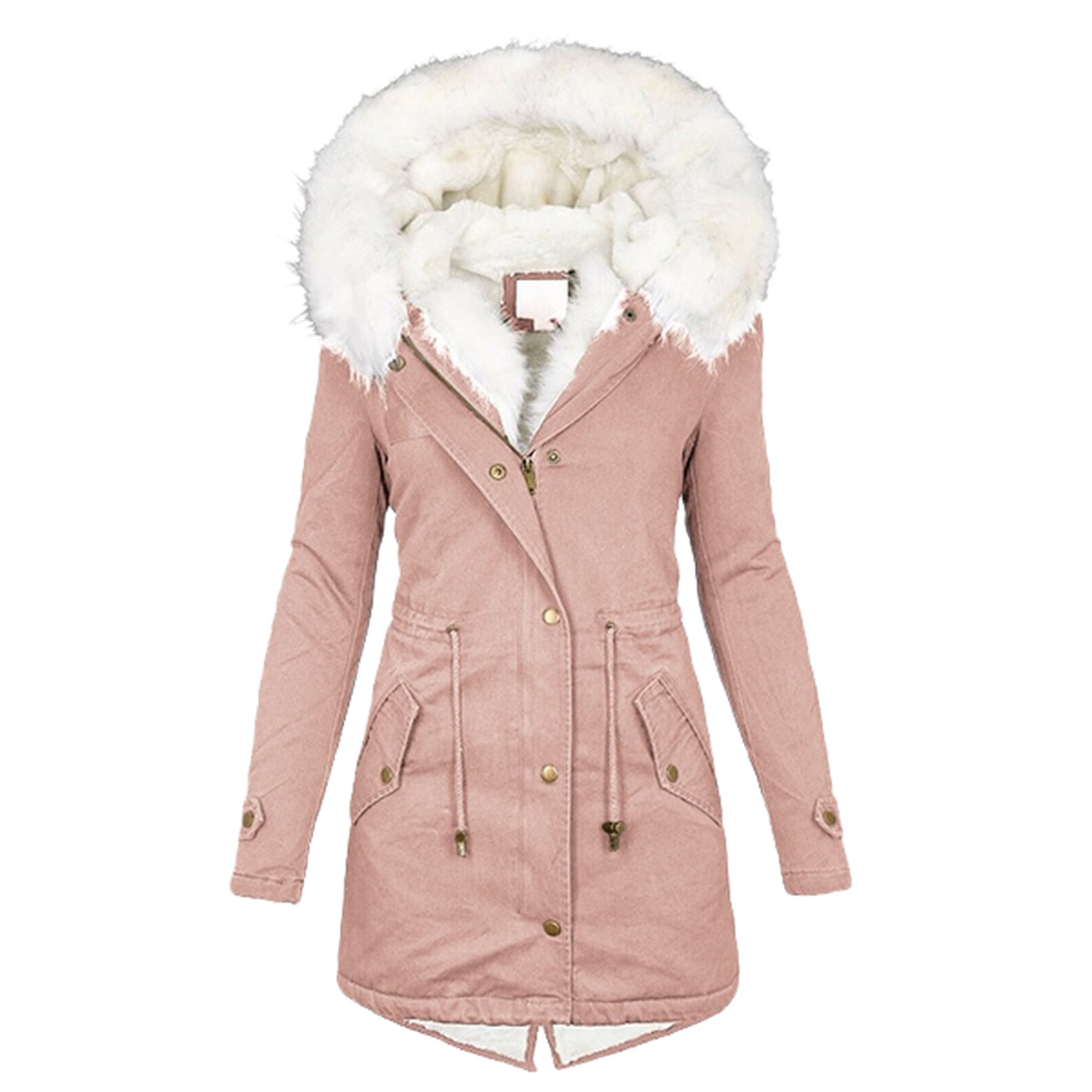 SOPHIE - Gevoerde donzen parka winterjas voor dames met verstelbare taille