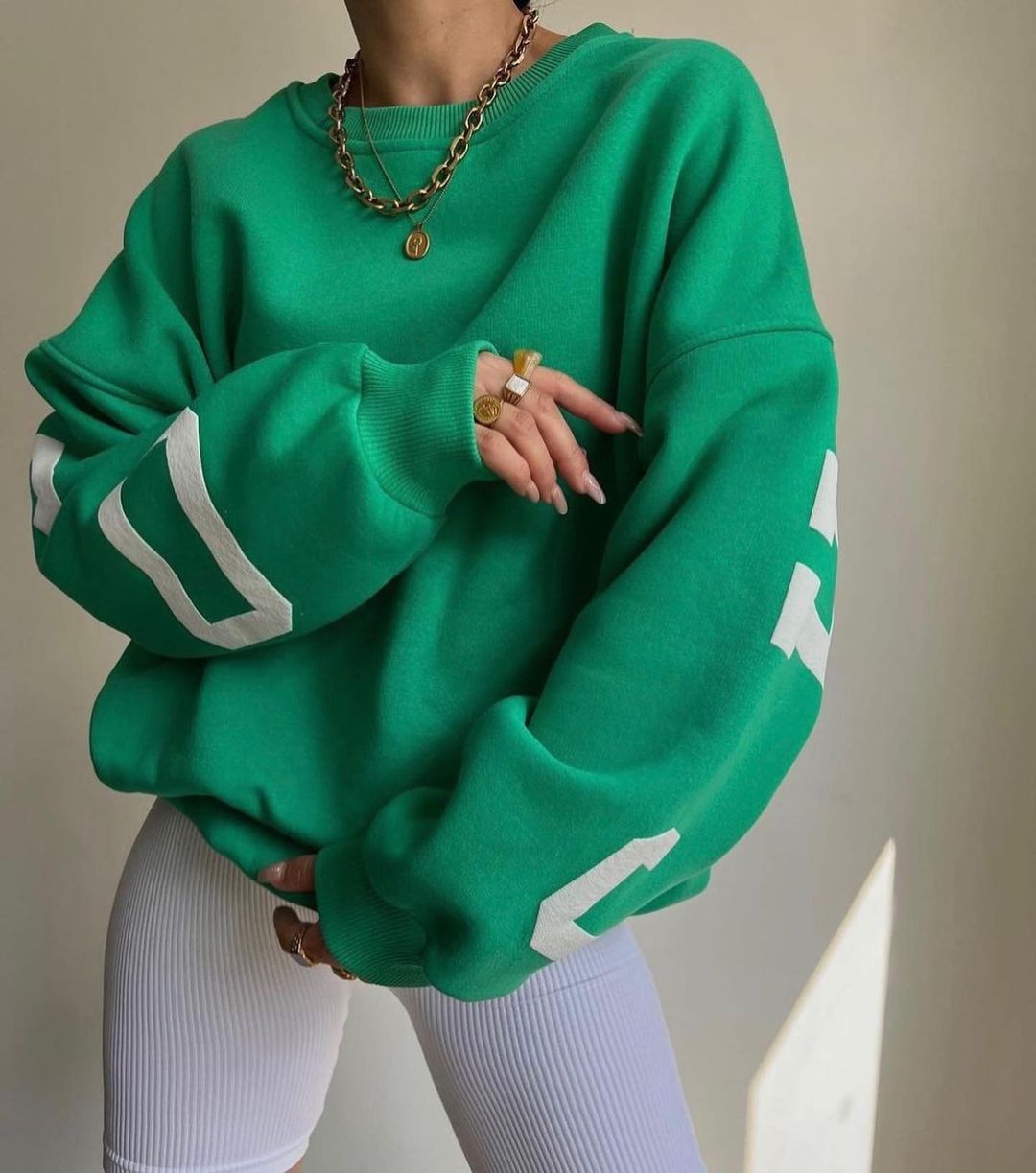 VALERIE - Zachte hoodie met lange mouwen
