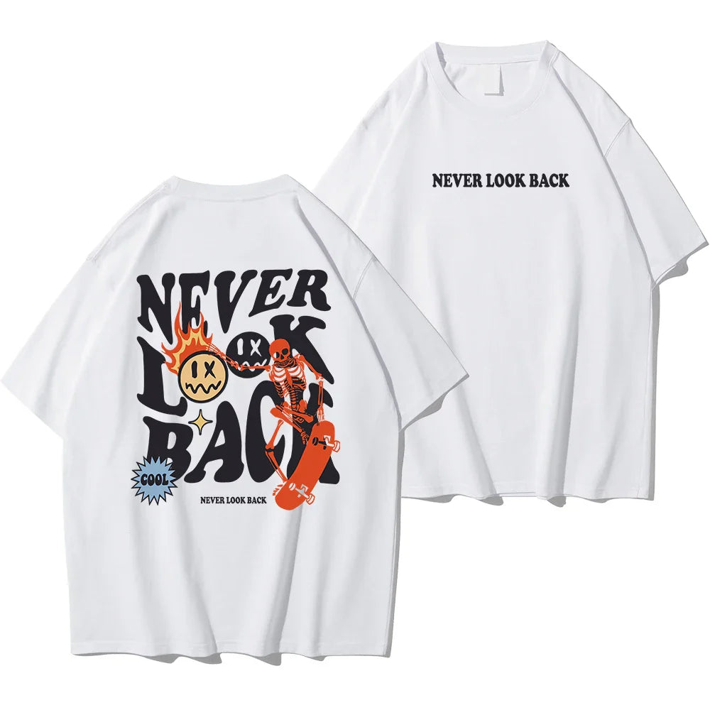 PAL - Bedrukt Katoenen T-shirt voor Heren