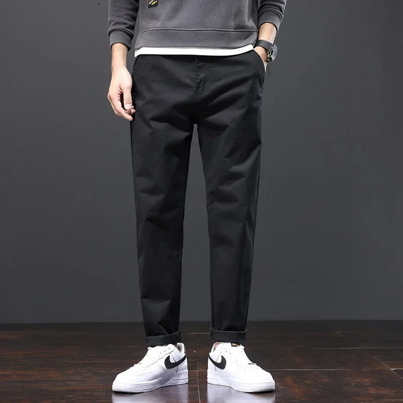 MANTAS - Comfortabele Stretch-Katoenen Broek