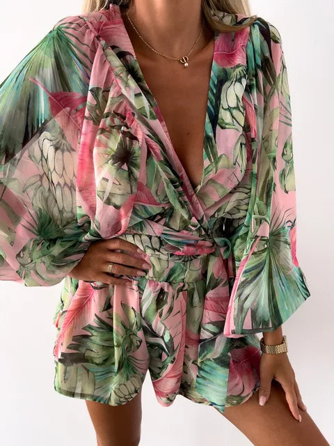 AVA - Stijlvolle Zomer Strand Playsuit