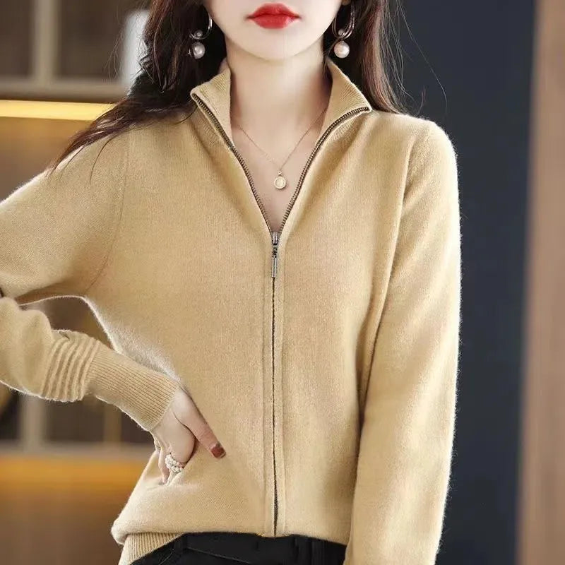 PHILOMENA - Gebreid Rits-Vest
