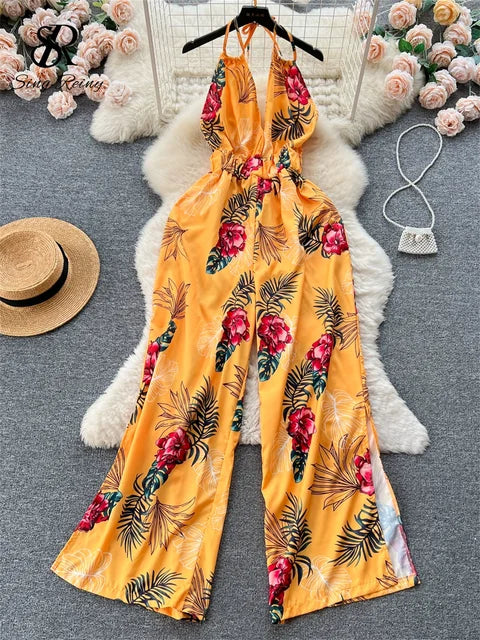MARIA - Bohemian Bedrukte Jumpsuit
