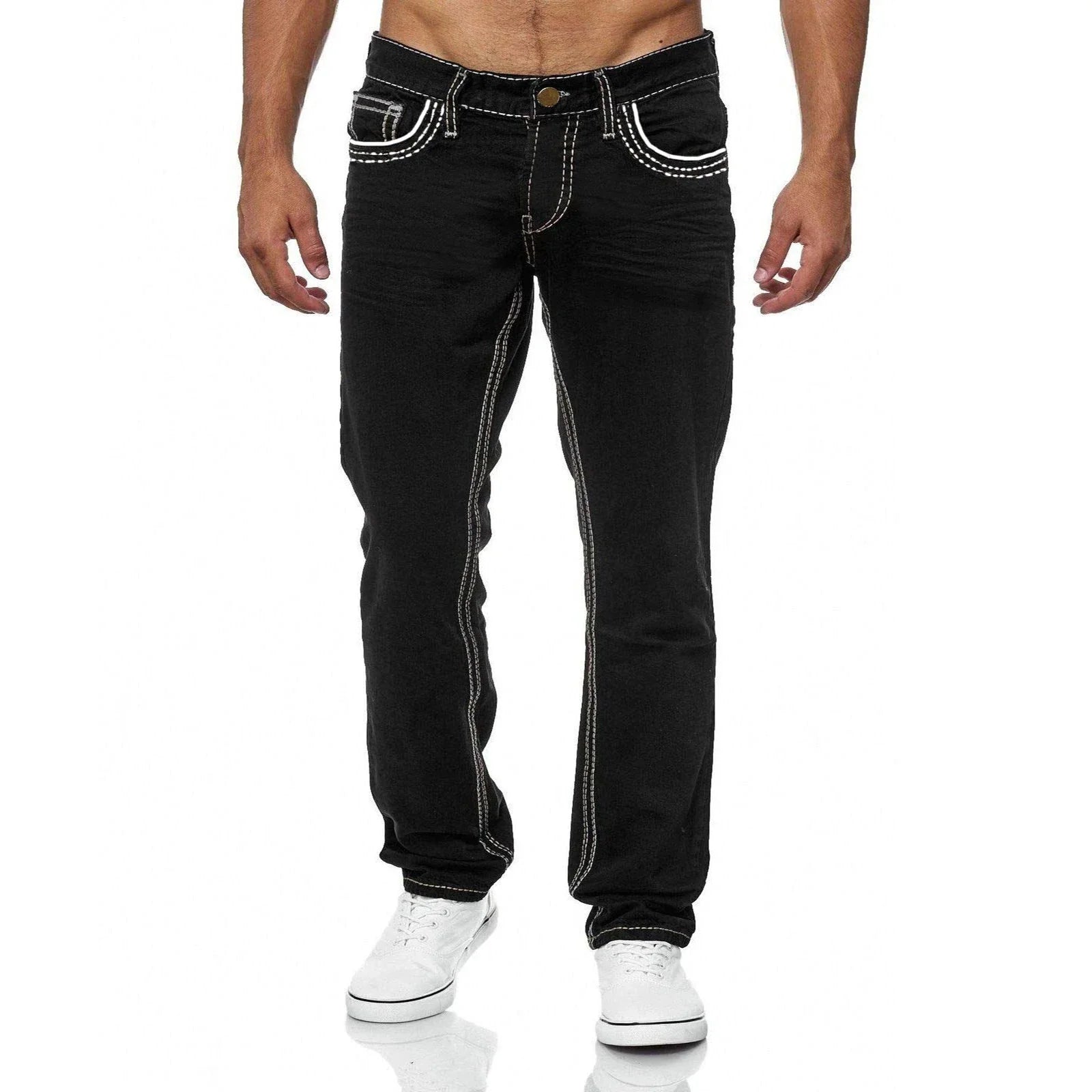 ZORAN - Heren Casual Denim Broeken