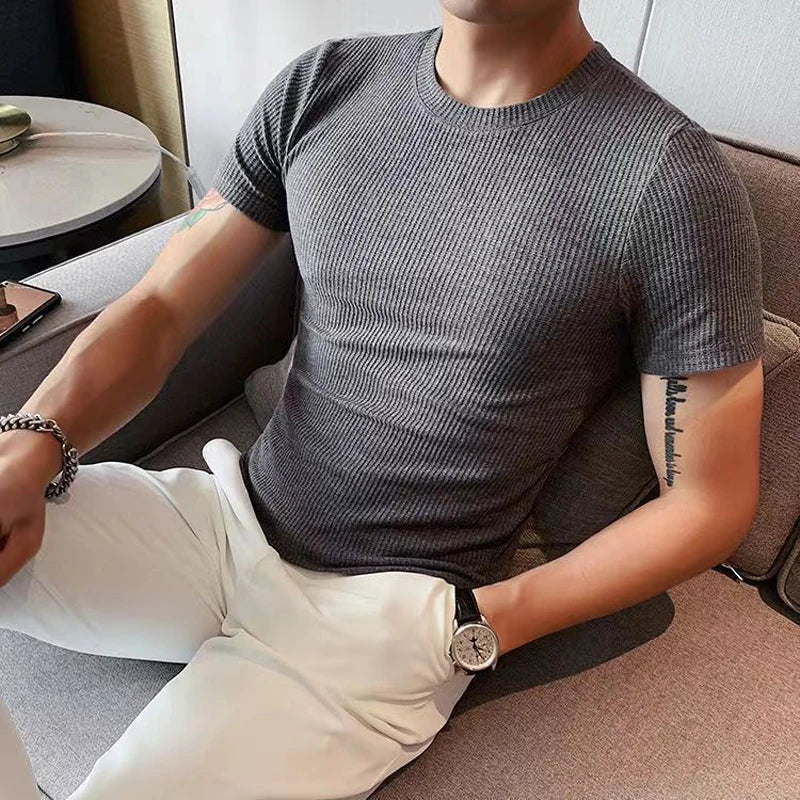 DIEGO - Modieus Gestreept T-Shirt