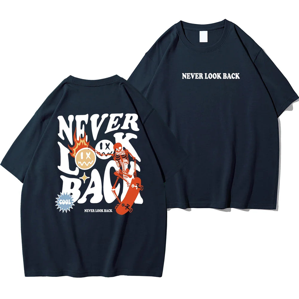 PAL - Bedrukt Katoenen T-shirt voor Heren