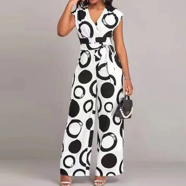 LUCIA - Casual Bedrukte Playsuit