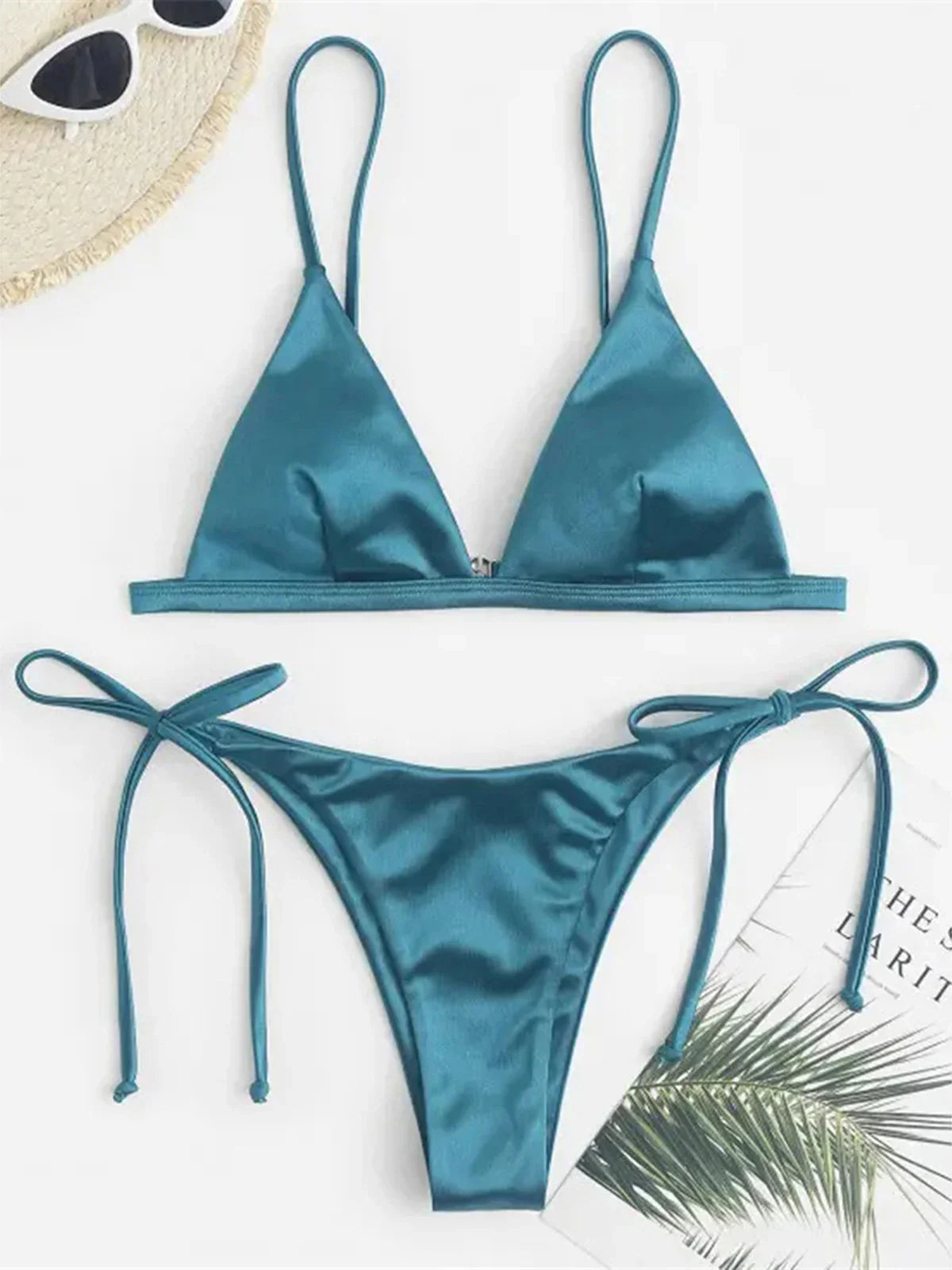 MILA - Satijnen Bikini-Set