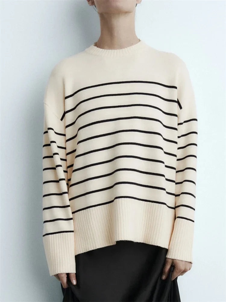 RHEA - Casual Gestreepte Trui