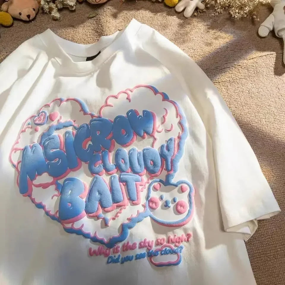 KAITLYN - Casual Bedrukt T-Shirt