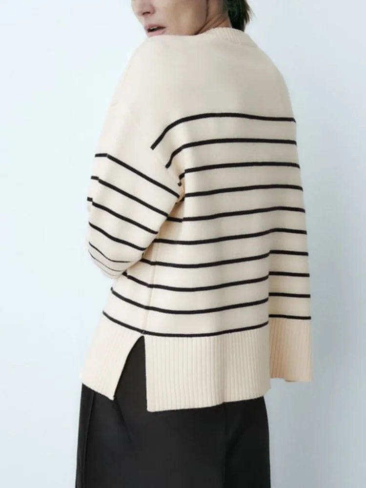 RHEA - Casual Gestreepte Trui