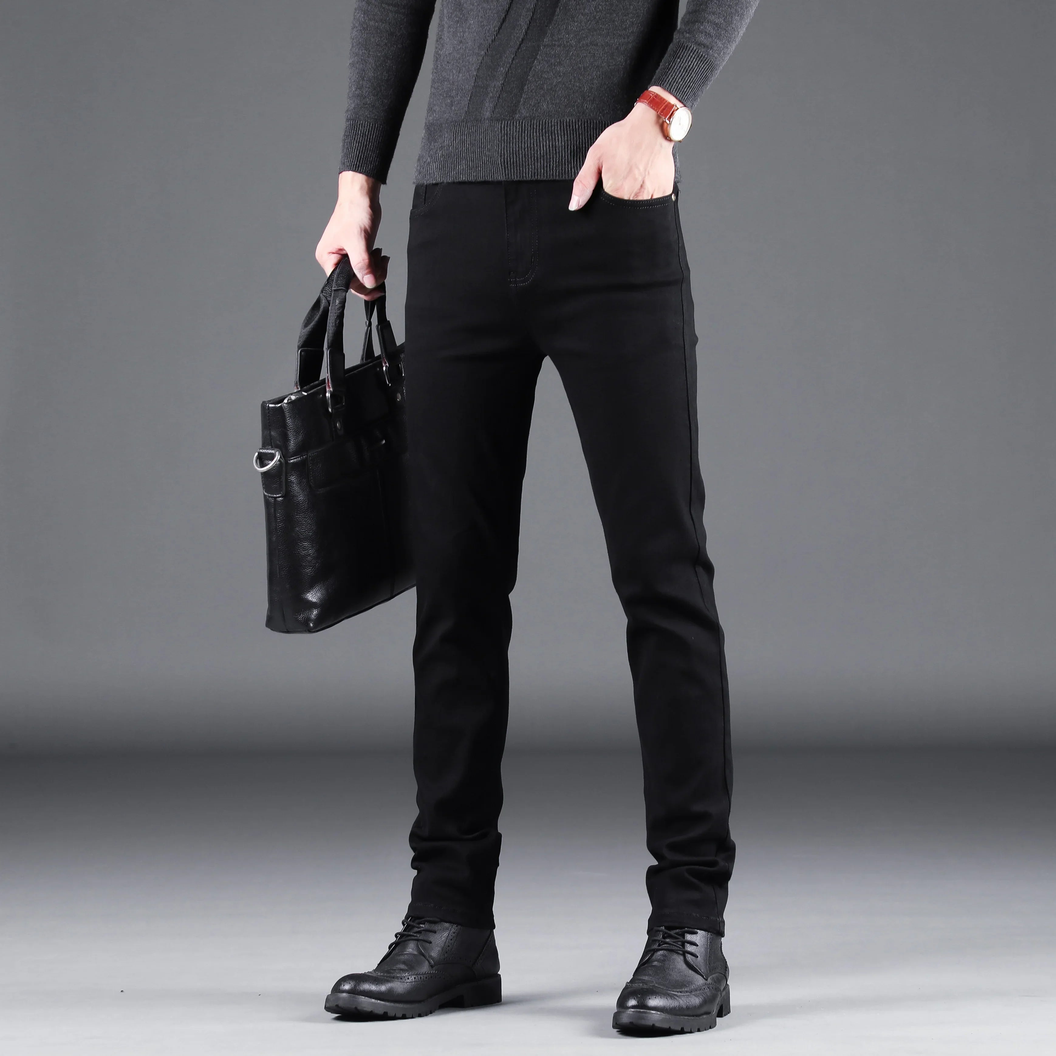 FERENC - Heren Stretch Casual Jeans
