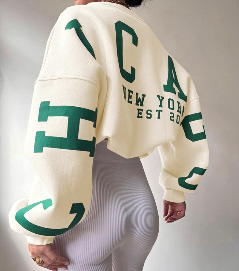 VALERIE - Zachte hoodie met lange mouwen