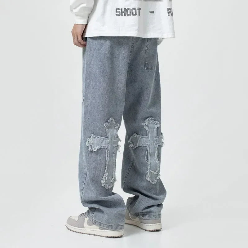 KAROLY - Stijlvolle Loose Fit Denim Jeans