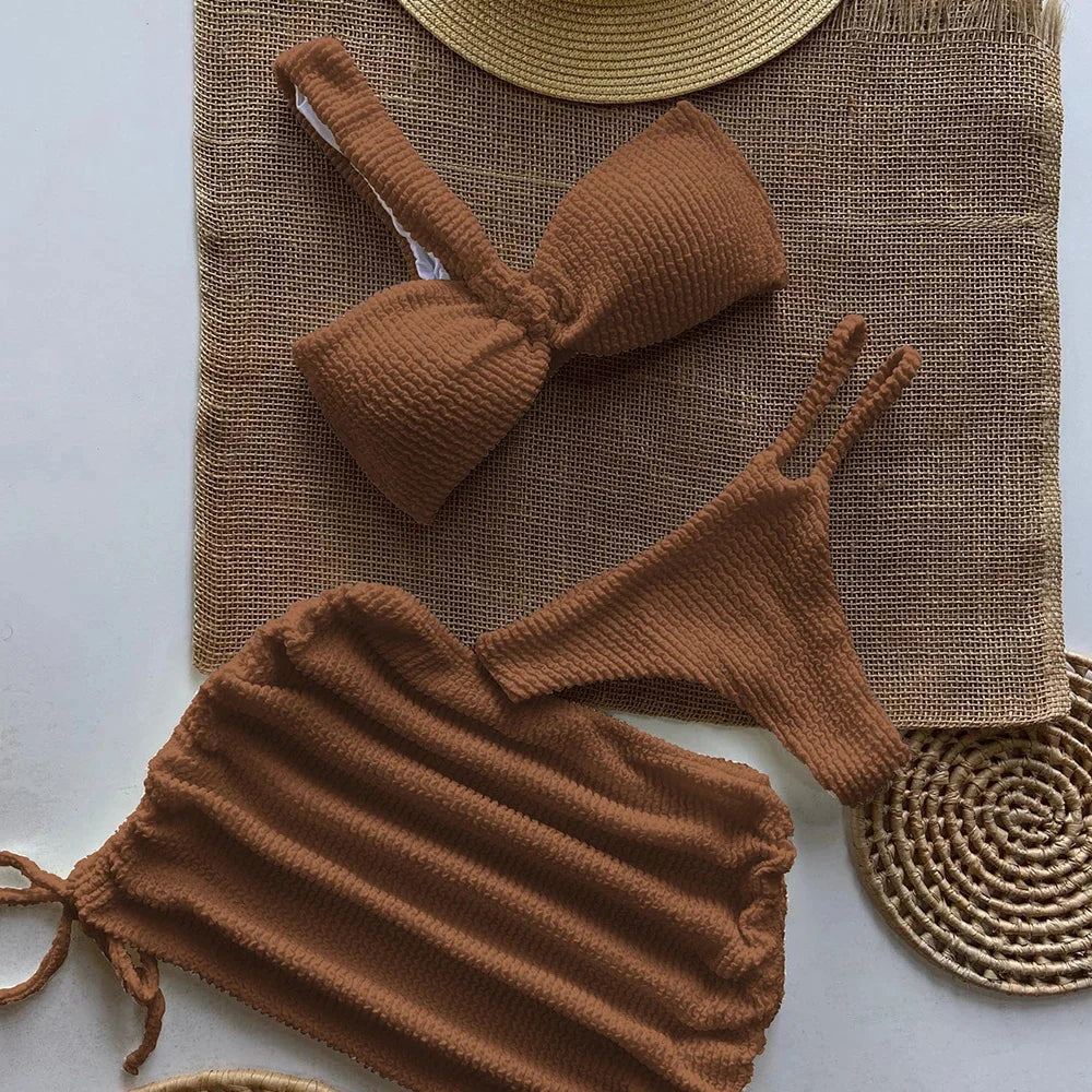 SOPHIE - Sexy Driedelig Bikini-Set