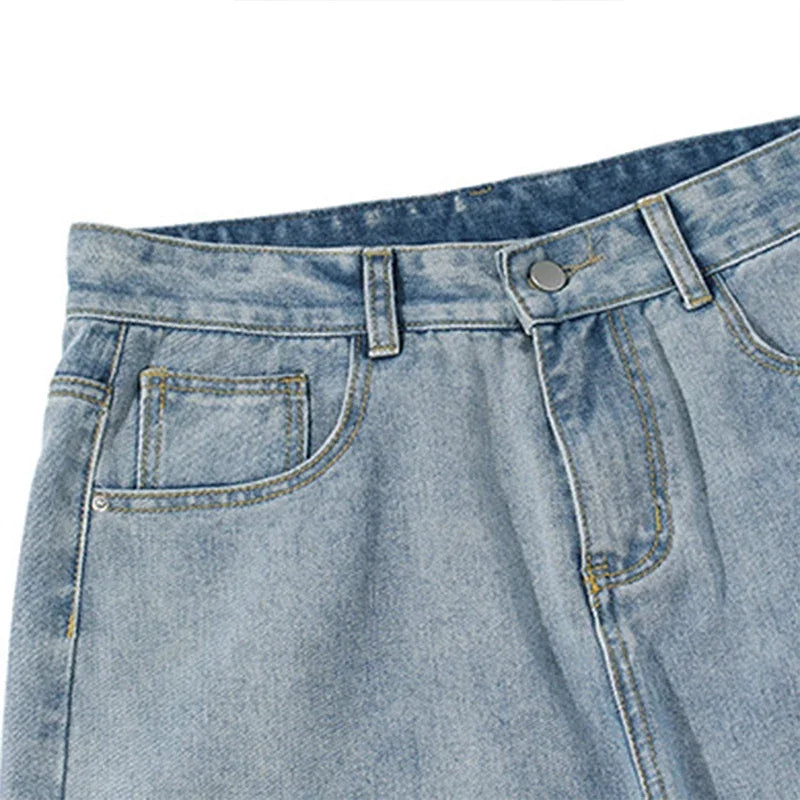 MARTON - Gewassen Casual Denim Jeans