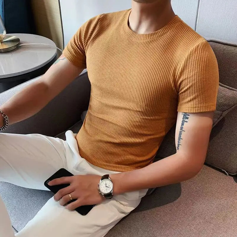 DIEGO - Modieus Gestreept T-Shirt