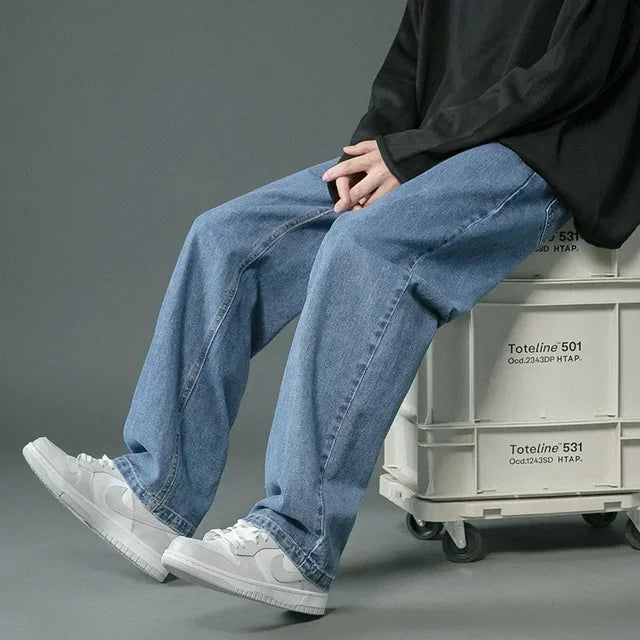 PABLO - Casual Losse, Rechte Jeans