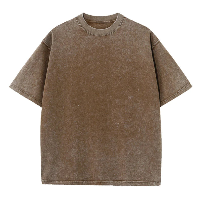QUENTIN - Casual Vintage Katoenen T-shirt