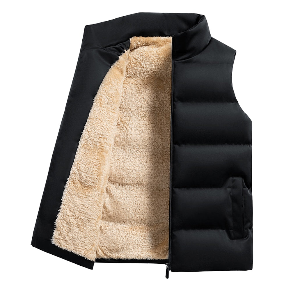 HENRIK - Heren bodywarmer met fleece voering